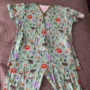 Little Sleepies Happy Campers Women’s PJ Set